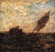Albert Pinkham Ryder The Waste of Waters is Their Field oil painting